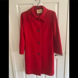 fleurette red coat